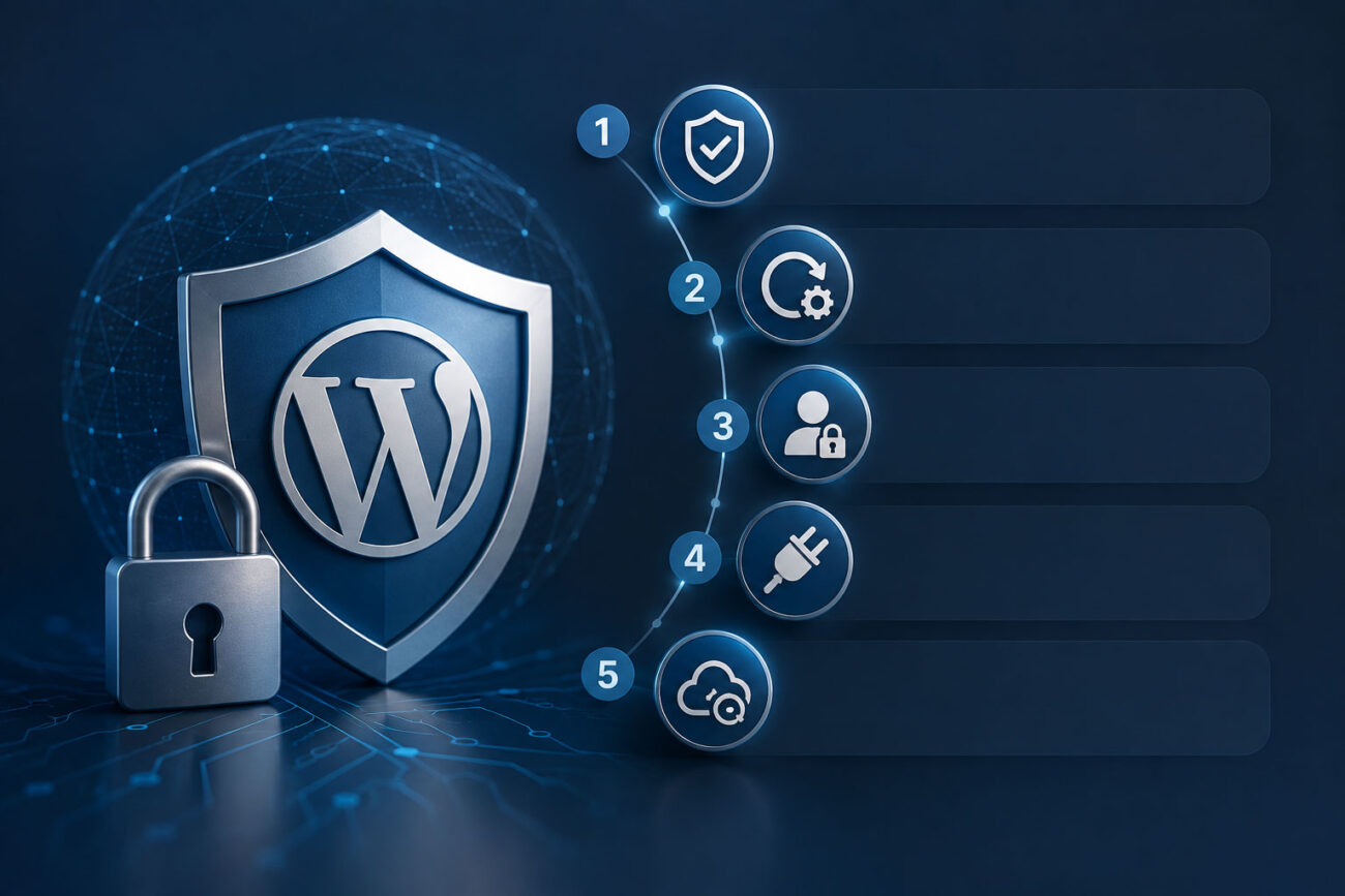 WordPress Security in Five Steps
